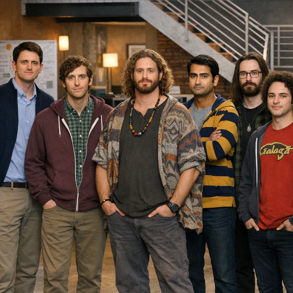 Персонажи сериала "Кремниевая долина"