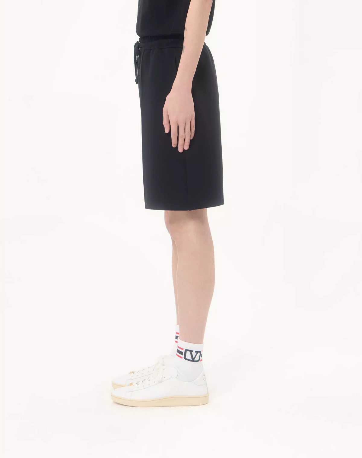 Бермуды Valentino из хлопка с Vgold