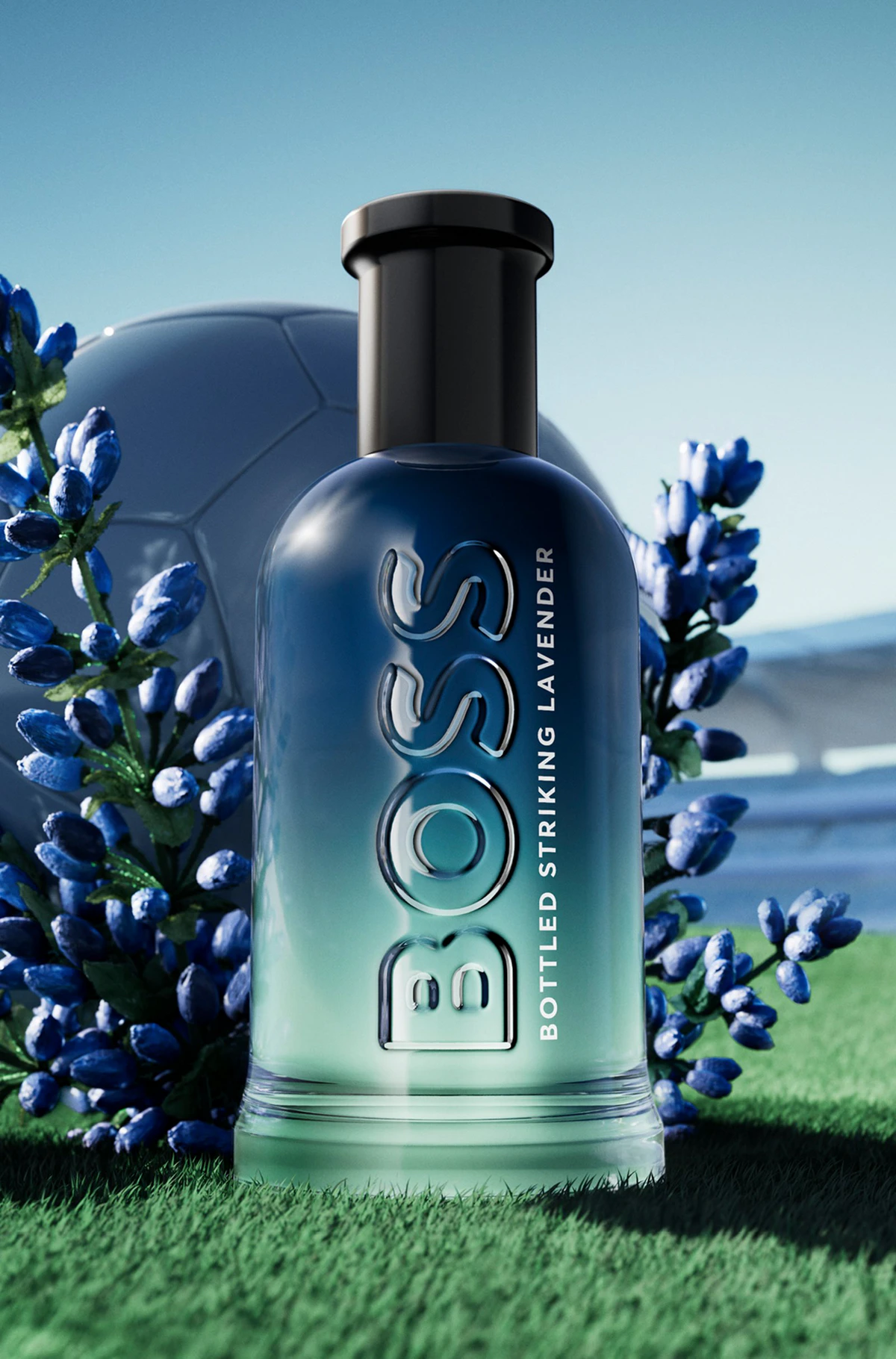 Парфюмированная вода BOSS Bottled Striking Lavender 100 мл