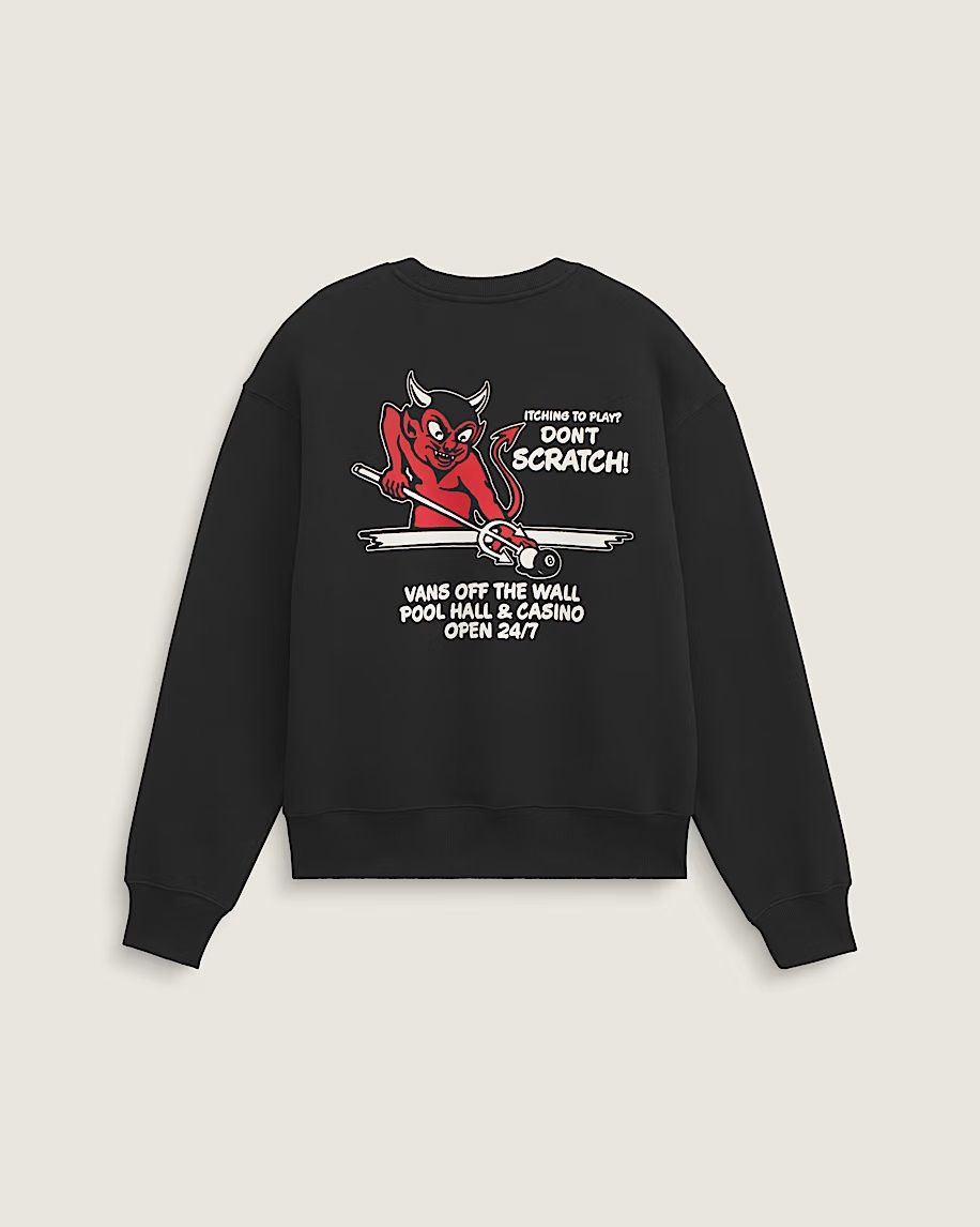 Свитшот с круглым вырезом «Old Scratch»